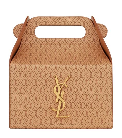 ysl lunch box bag|saint laurent take away box.